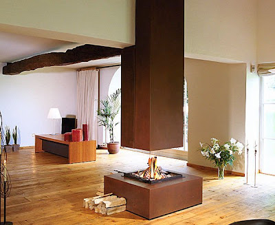 10 Salas modernas con Chimenea | Ideas para decorar, diseñar y mejorar