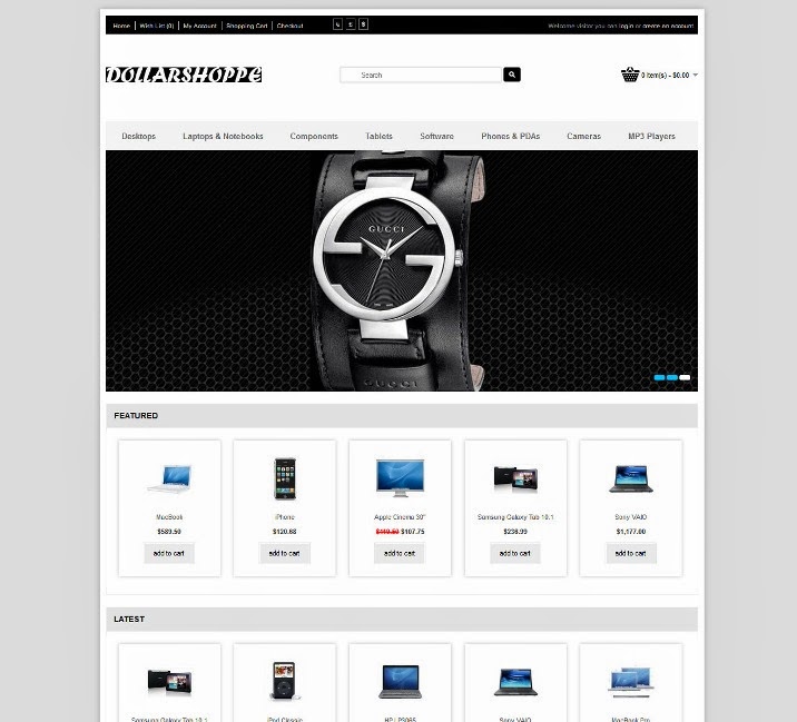 Uber Clean and profession opencart theme