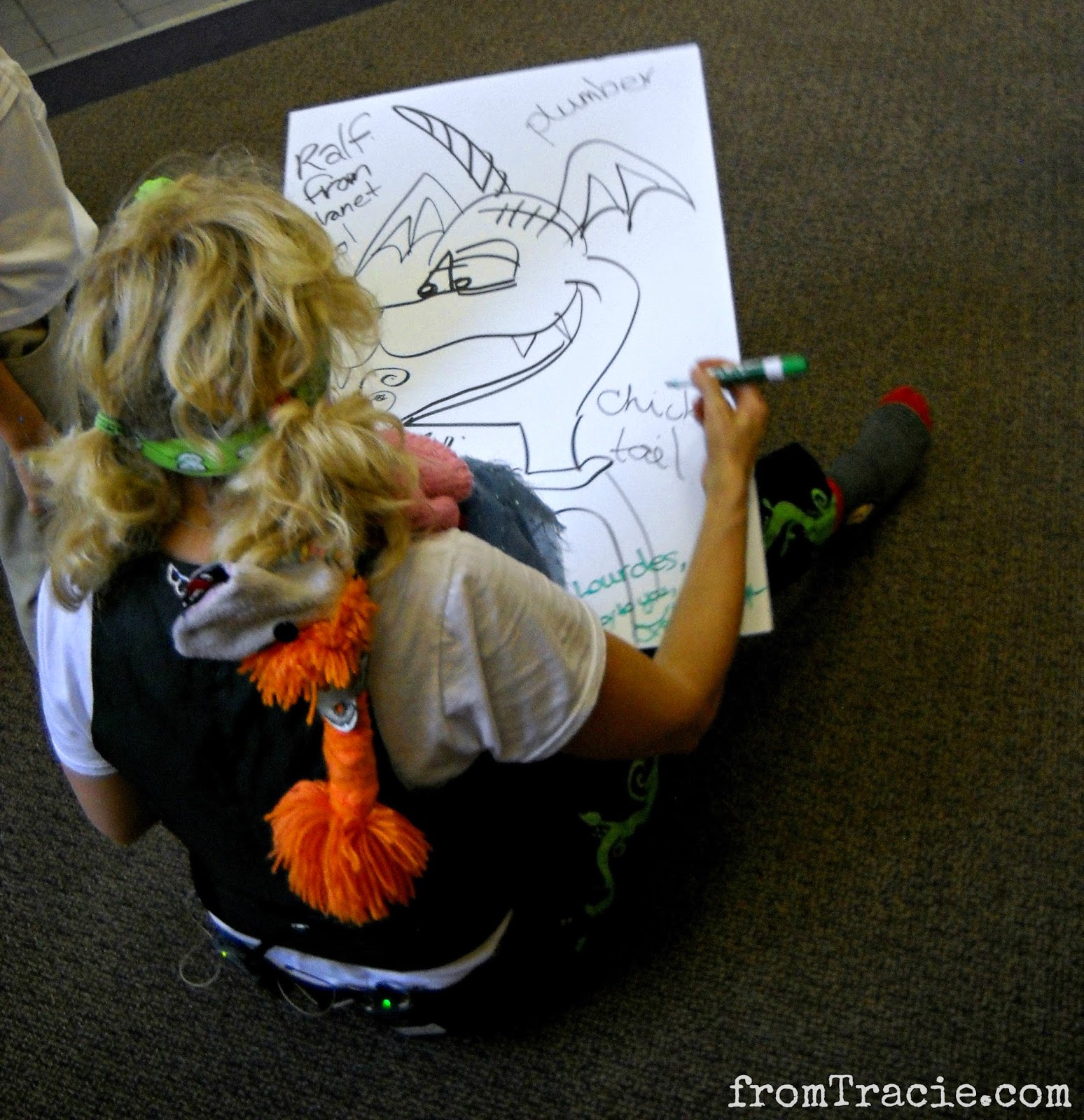 From Tracie: Leslie And Lolly Make Stuff Up