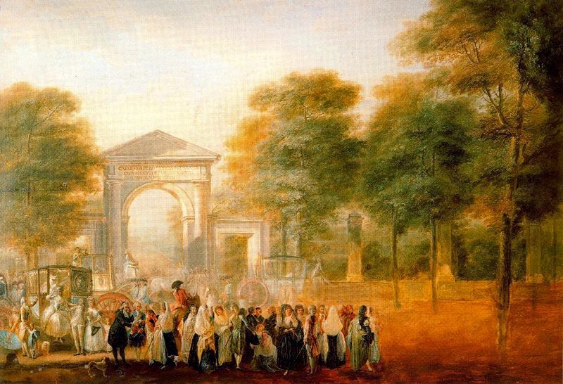 Viático de Vagamundo Living areas by Luis Paret y Alcázar