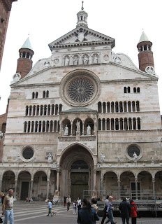 The cathedral at Cremona is a fine example of Romanesque style