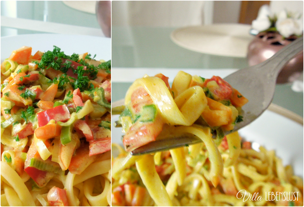 Villa Lebenslust Blog: Rezept für fruchtige Curry-Sauce mit knackigem ... Villa Lebenslust Blog: Rezept für fruchtige Curry-Sauce mit knackigem ...