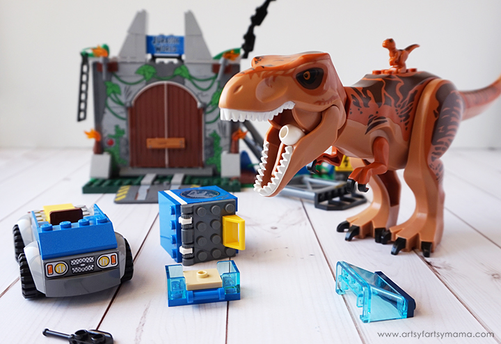 Kids will be ROARING with laughter with Free Printable Dinosaur Jokes inspired by LEGO Juniors Jurassic World set!