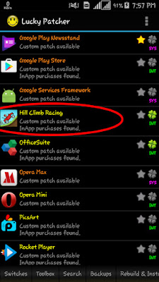 lucky patcher Hill Climb Racing screenshot