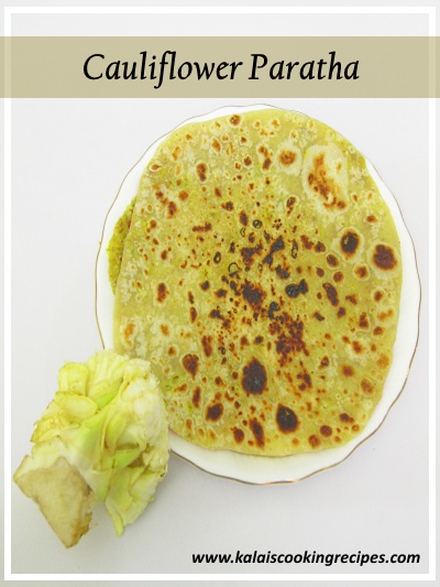 Cauliflower paratha