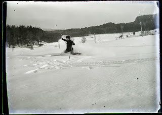 Skifahren in den 1920ern