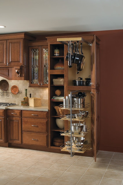 Baker's Cabinet - excellent use of space :: OrganizingMadeFun.com