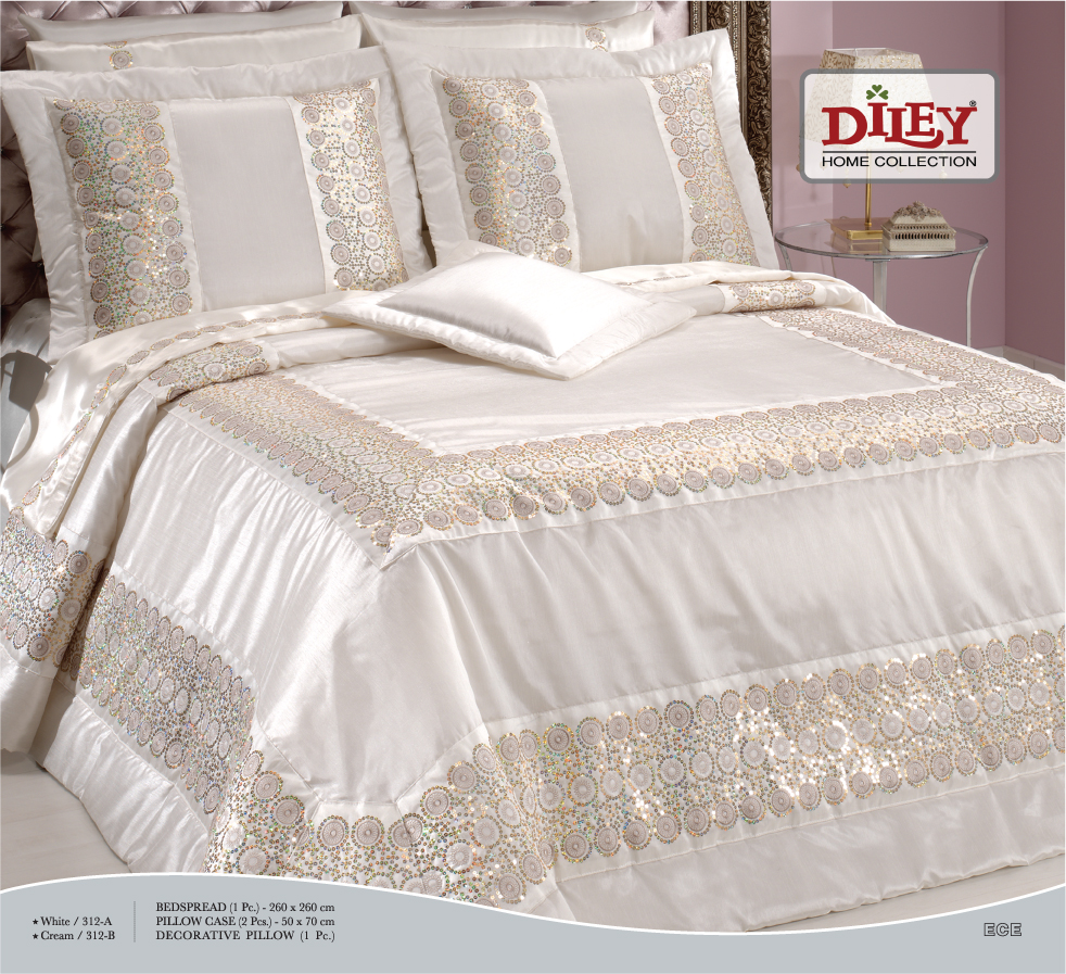 2012 Fantezi Yatak Örtüsü Modelleri Elif Perde