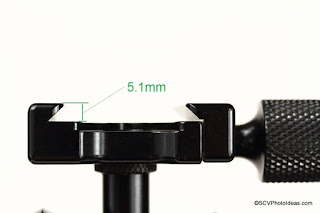 Hejnar Photo F62Ab QR Clamp Jaw dimensions