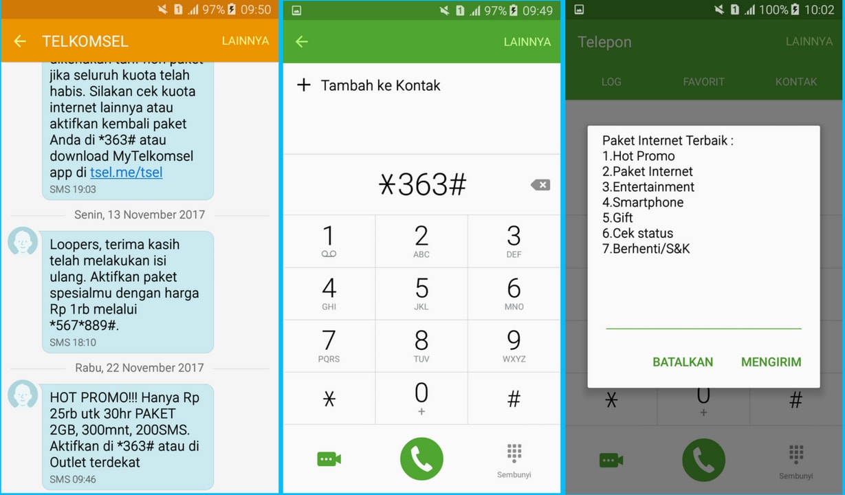 Cara Daftar Paket Internet Simpati 2gb 25rb Daftar Ini