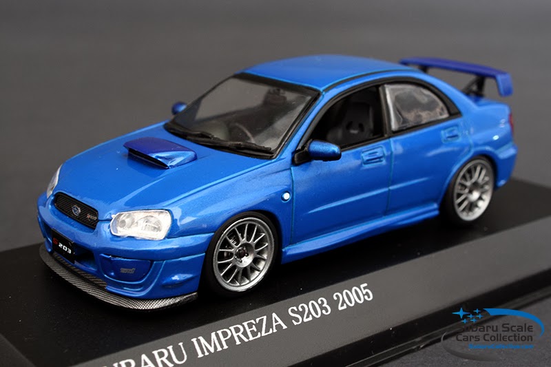 Subaru Collection Models 1/43 Blog Subaru Impreza s201