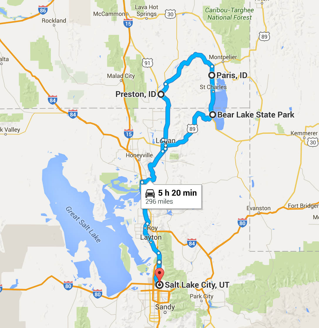 Katie Wanders Bear Lake and Scenic Byways