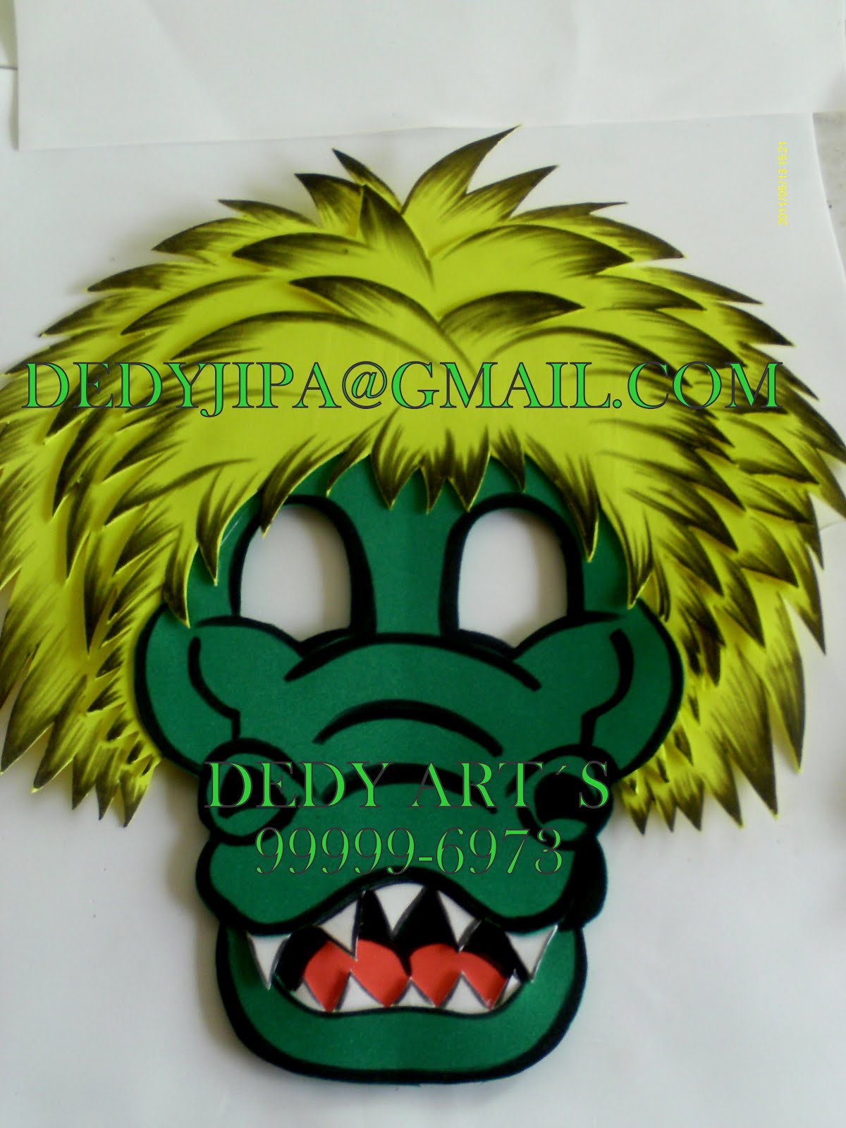 DEDY ART´S máscaras do sitio do picapau amarelo