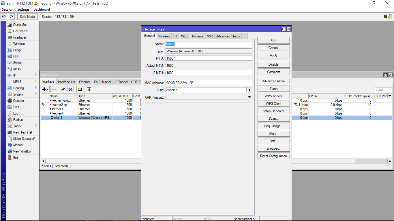 Mikrotik safe mode. Mikrotik safe mode