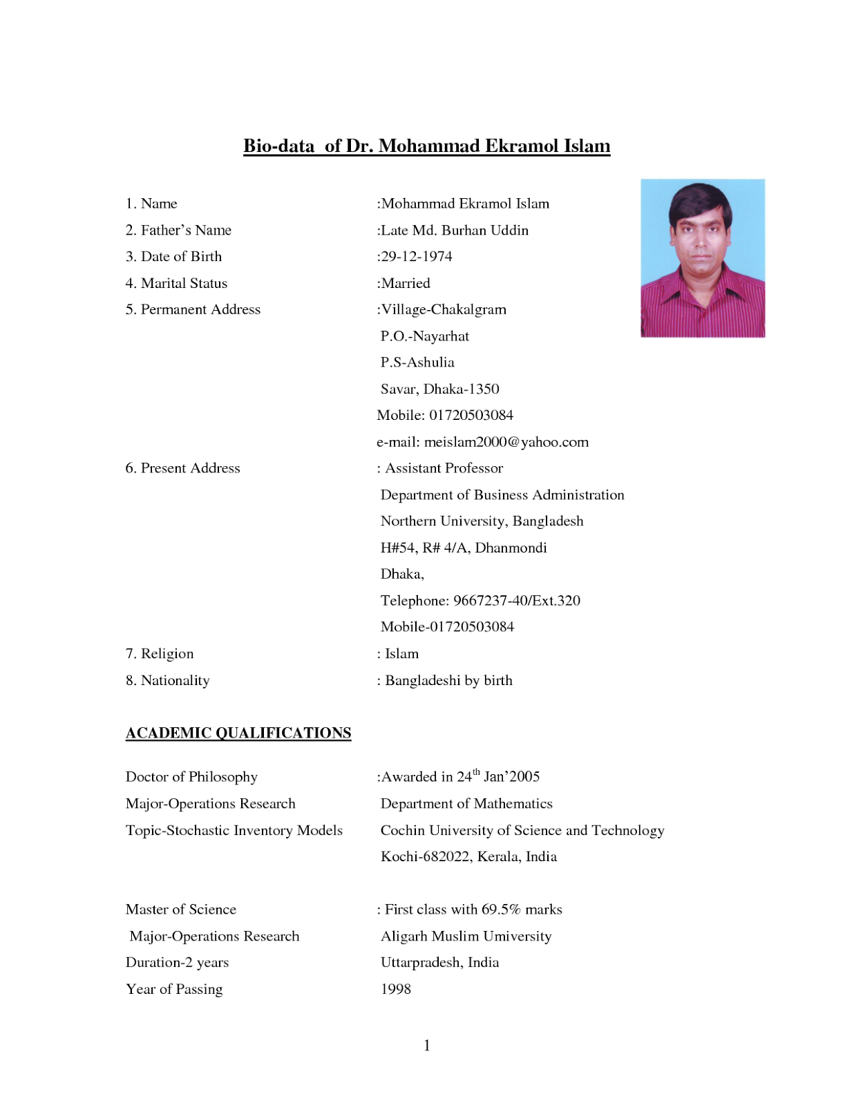 Biodata Format For Marriage This Is My Blog