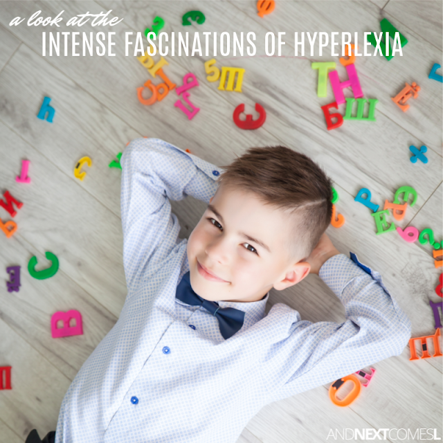 Kids with hyperlexia have intense fascinations with letters, numbers, maps, logos, and more! Find out how to use these fascinations to help the hyperlexic child learn new skills
