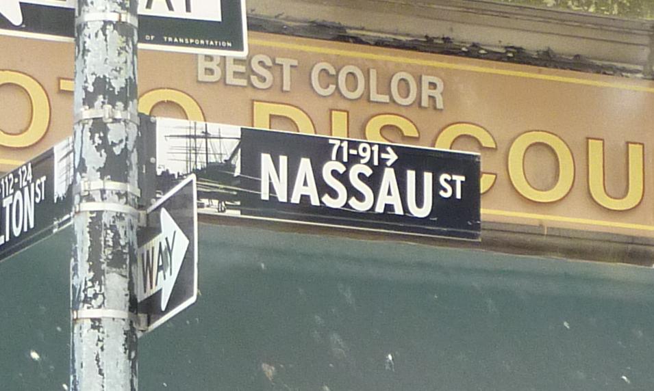 Nassau st