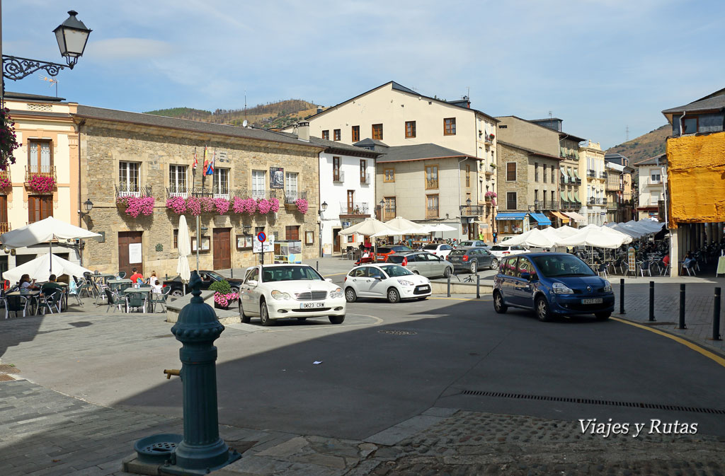 Plaza Mayor de Villafranca del Bierzo, León