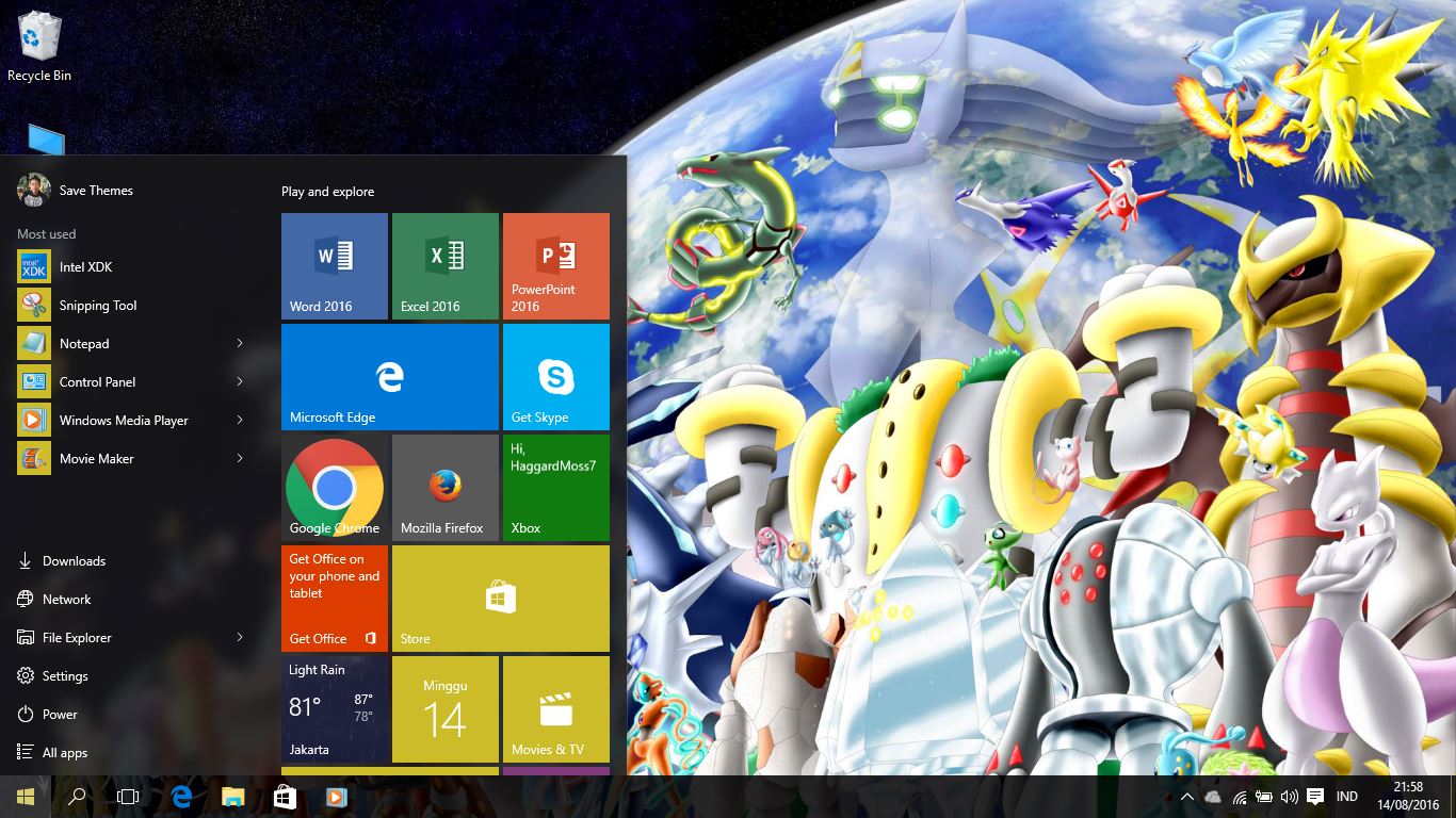 Pokemon Theme For Windows 8 and 10 - Windows 10 Themes