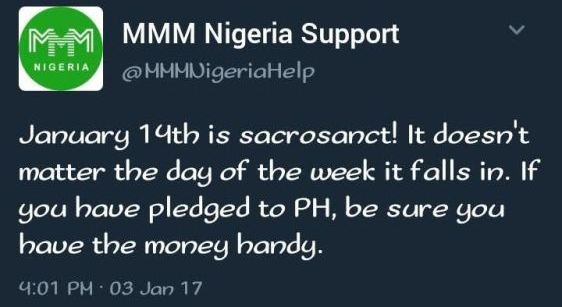 unnamed Stay strong! MMM Nigeria assures it's return on January 14