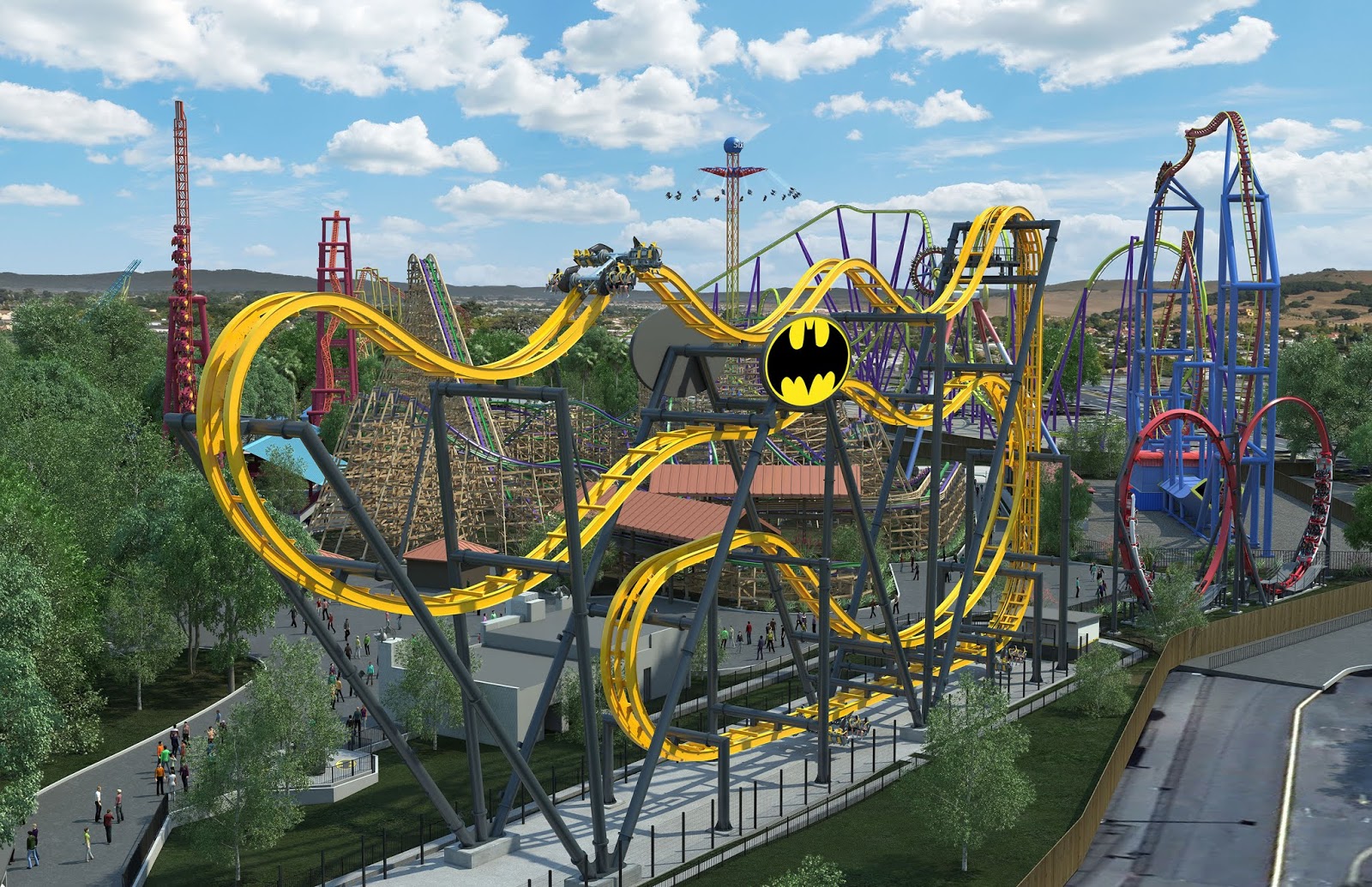 EVERY 2019 Six Flags New Attraction Confirmed - New Rides/Attractions for all Six Flags Parks ...