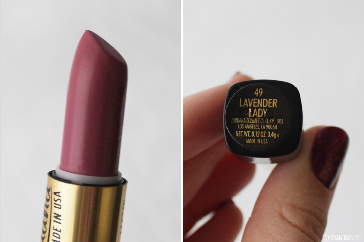 JORDANA // Lipstick Collection + Swatches - Matte Lipsticks Lavender Lady - cassandramyee