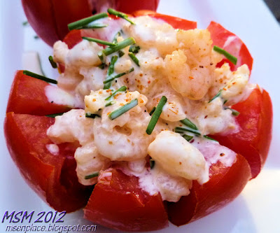 Stuffed Tomatoes(Shrimp Salad)