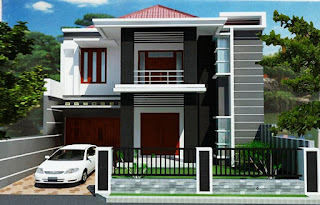 Minimalist House Front View