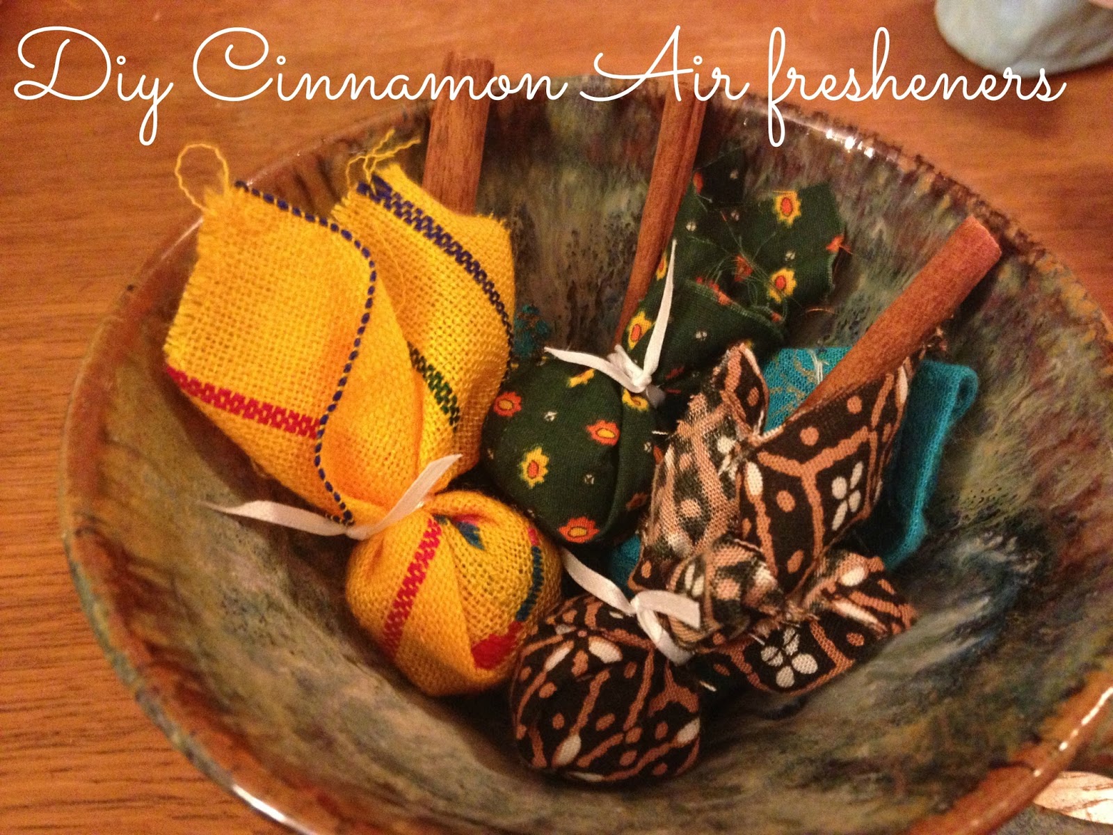 Chai Lion DIY 100 Natural Cinnamon Applesauce Air Fresheners!
