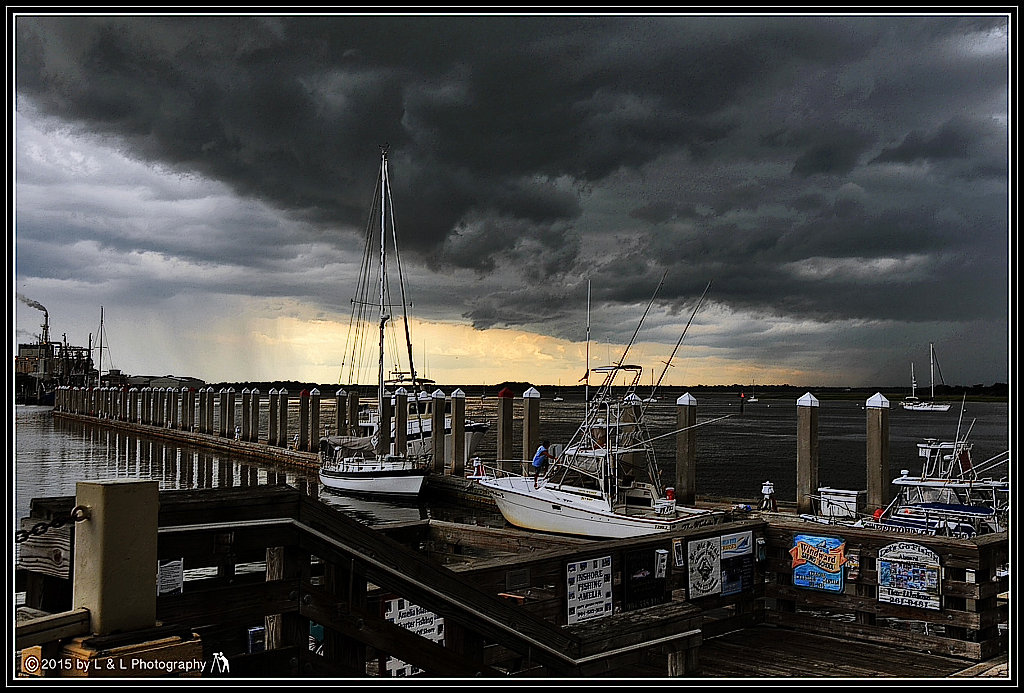 Ocala, Central Florida & Beyond Stormy weather on Amelia Island