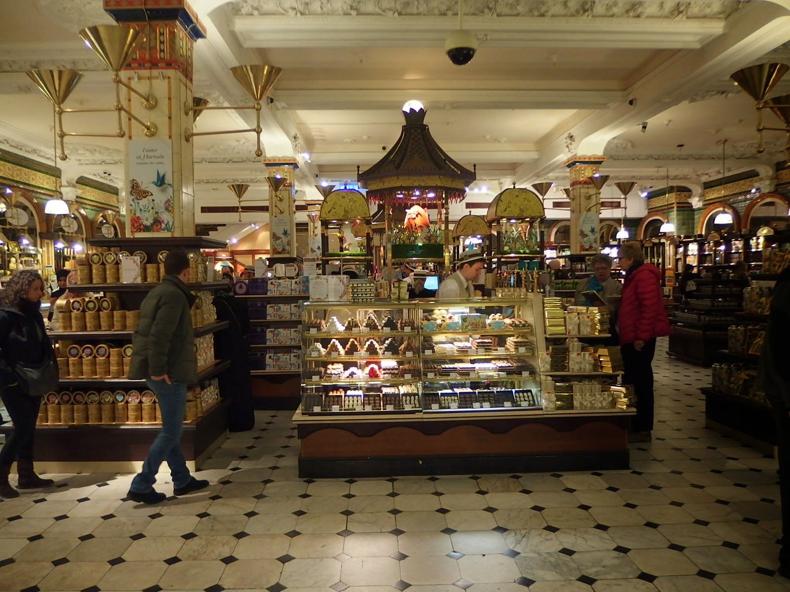 Postcard From London The Salads at Harrods