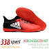 Giày Bóng Đá SCNT Giá Rẻ - Adidas X 16.3 IC Đỏ Đen