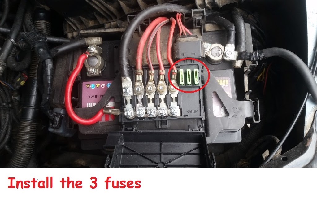 DIY 1.8T 20VT VAG Melted Fuse Box possible fix