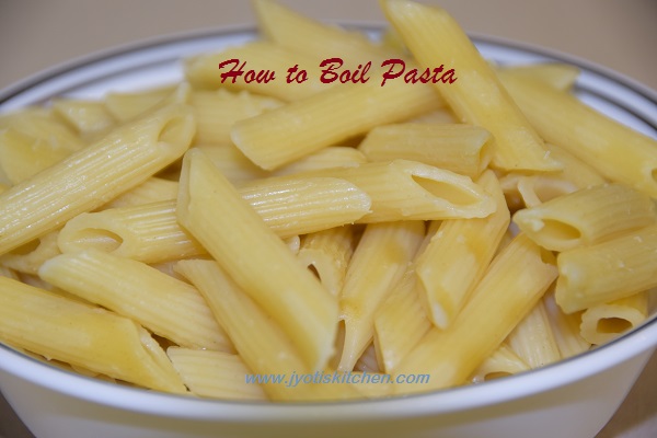 How to boil pasta perfectly step by step with photo