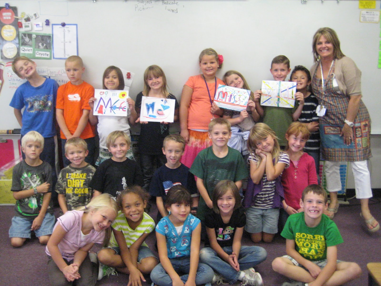 Mrs. Hedberg's: A special message for our 2nd grade friend