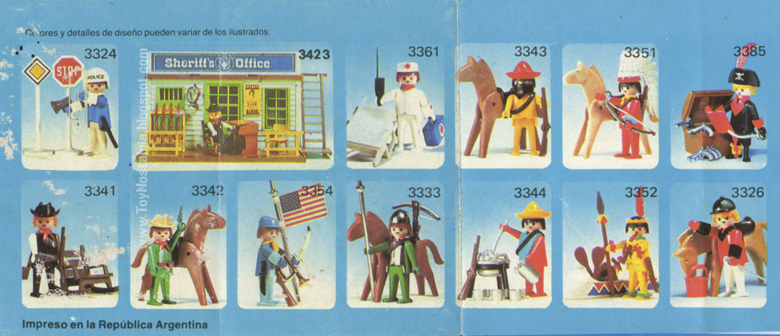 catalogo playmobil años 80
