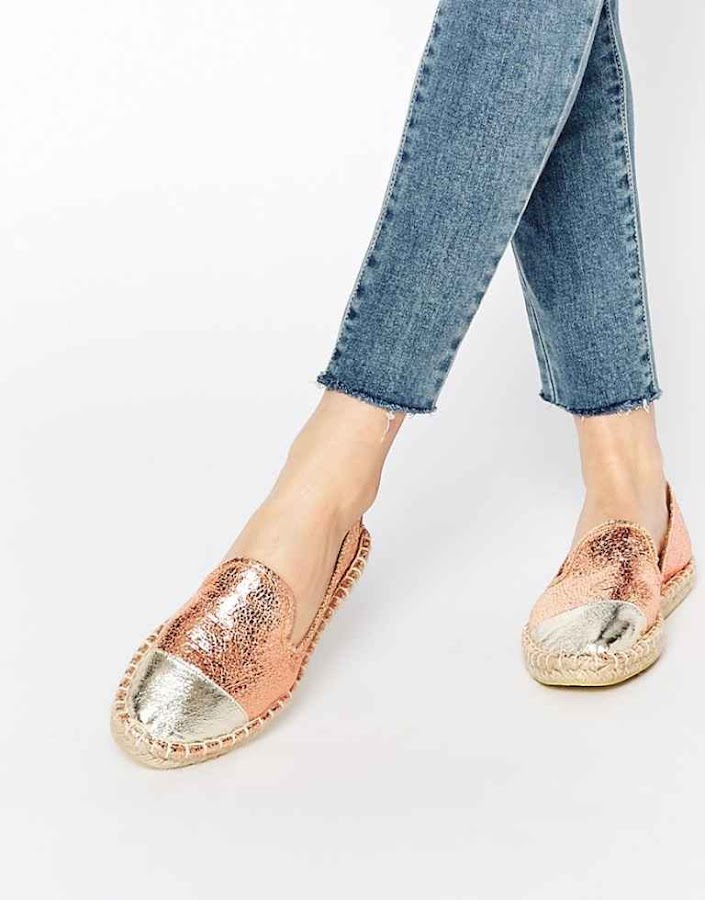 moda de brillo metalizada