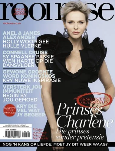 Princess Charlene of Monaco says that she liked the designs of Erre Fashion a lot and that she invited the designers to Monaco. Caxton Magazines