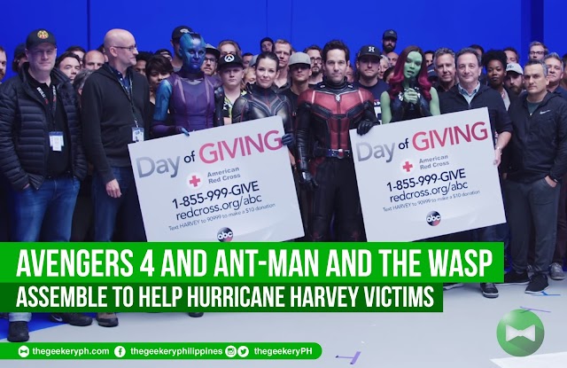 Avengers 4 and Ant-Man and The Wasp assemble to help Hurricane Harvey victims