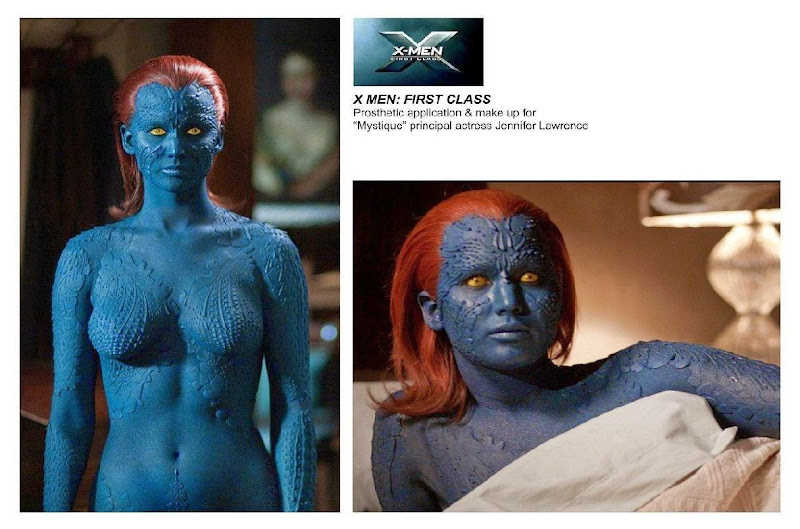 Jennifer Lawrence Body Paint Ad Body Photo Shared By Anette | Fans