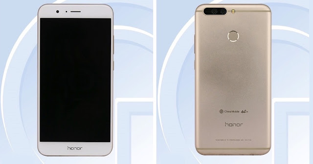 Honor V9 Front and Back