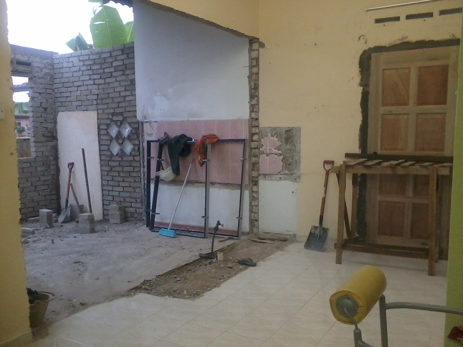 R T N Y Penjagaan Dapur Dapur Kering Sampai Tahap Dinding Putih Tu Jek Yang Lain Tambahan Baru