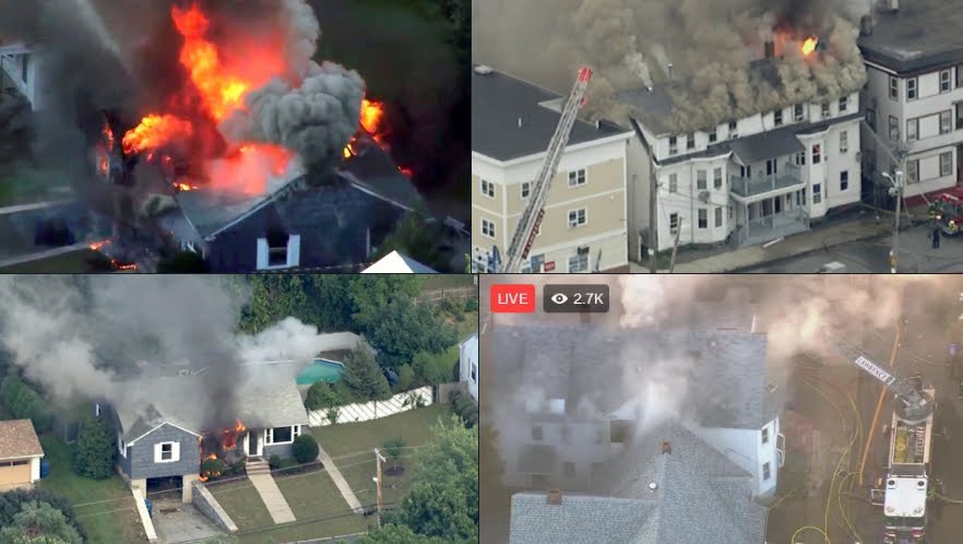Massachusetts, esplosioni in serie: edifici in fiamme, panico e feriti - VIDEO.