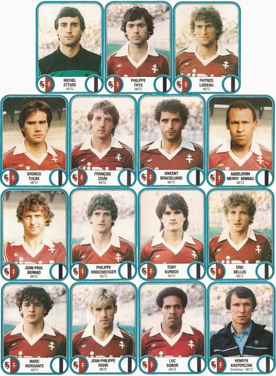 PANINI FOOT NOSTALGIE Album Panini Foot 19821983 Championnat de France