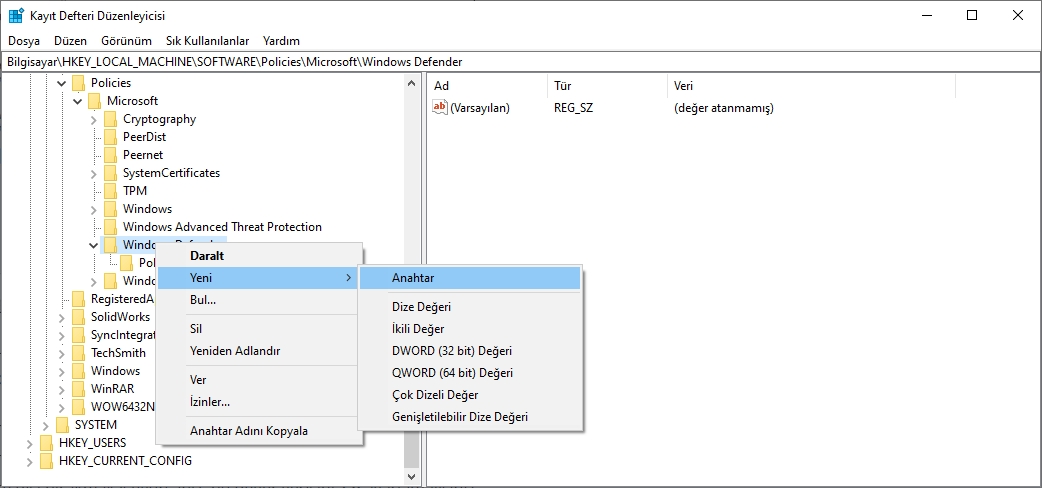 Windows Defender'ı ZIP, RAR & CAB dosyalarını taramaya zorlama 6 Image%2B1