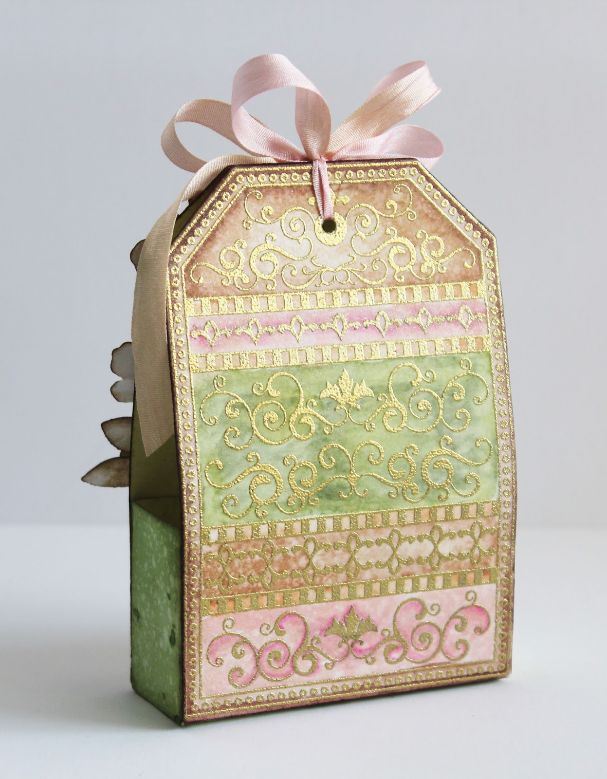 Designs by Marisa Heartfelt Creations Flower Gift Box