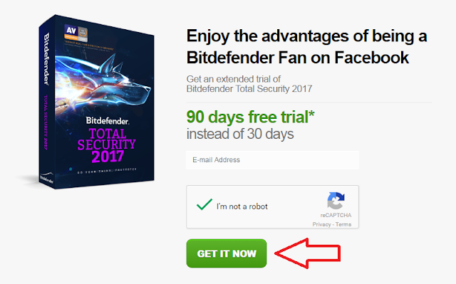 عرص لتفعيل قانوني لبرنامج Bitdefender  مجانا