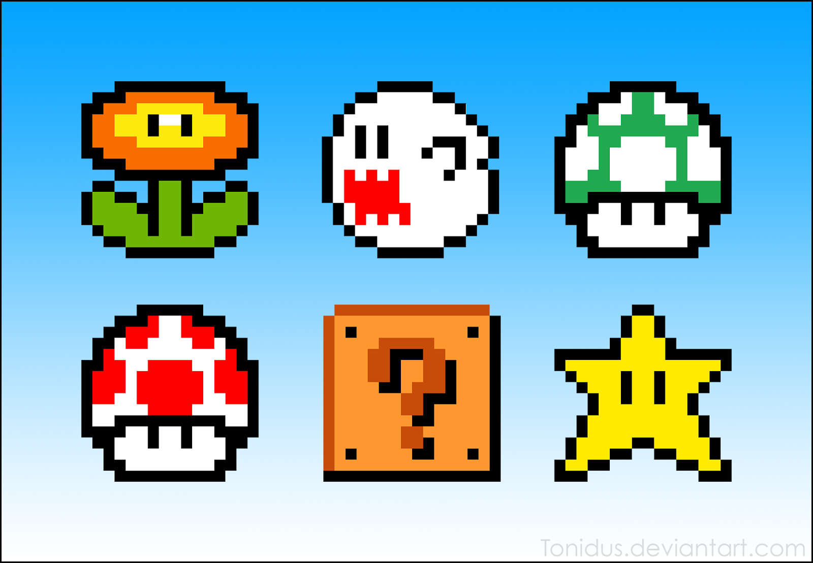 Super Mario Bros. Пиксельный