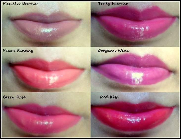 Review, Swatches of Amway Attitude Lipstick Tester Pack