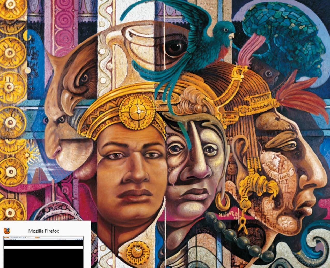 El Club Del Arte Latino Pinturas De Indios Alfredo Vivevero